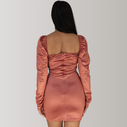 Ruched Bodycon Dress