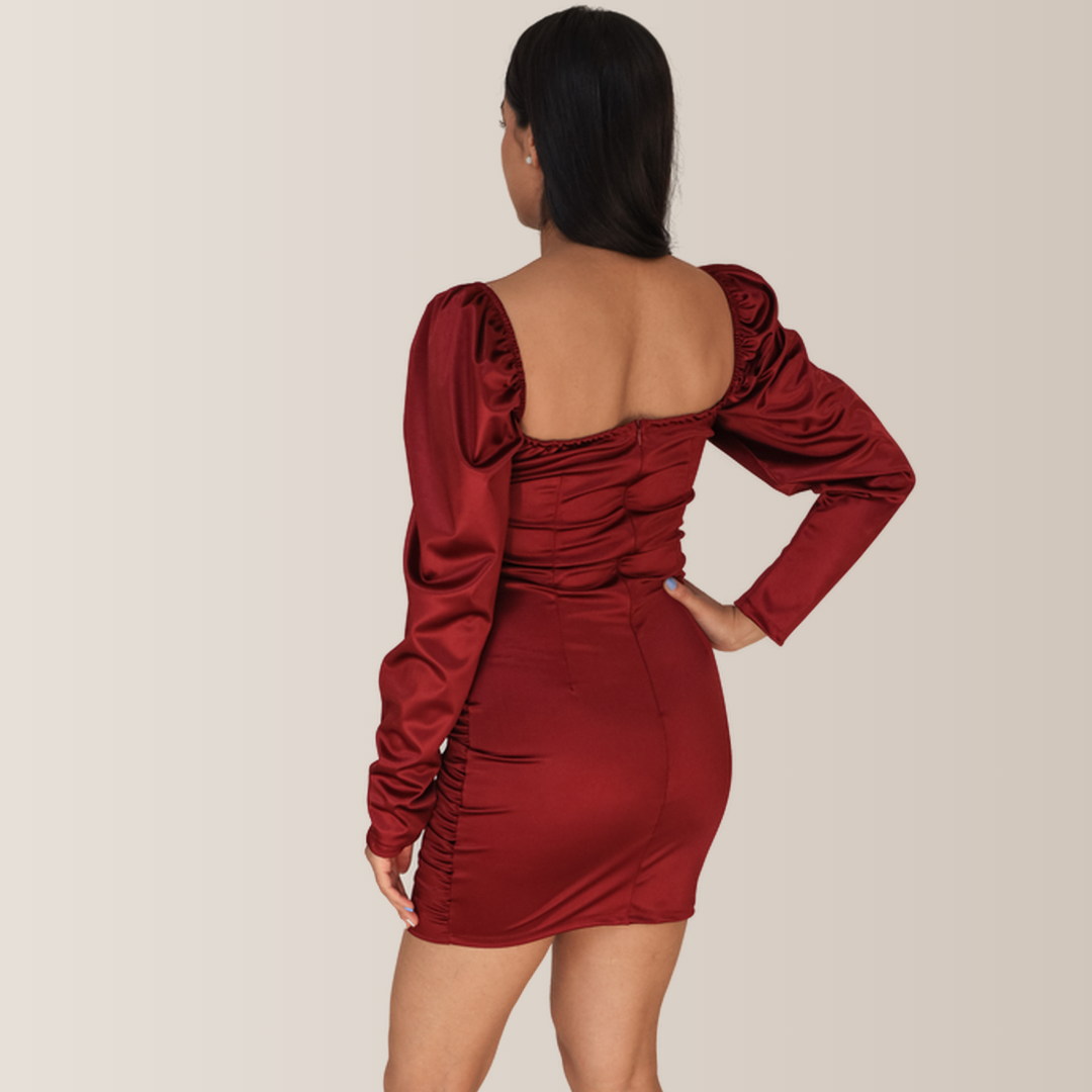 Ruched Bodycon Dress