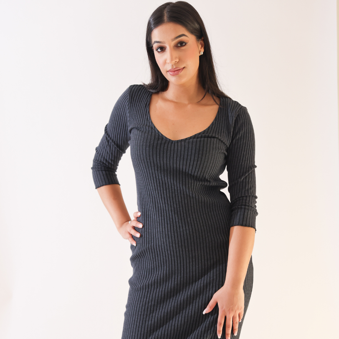 Knitwear Bodycon Dress