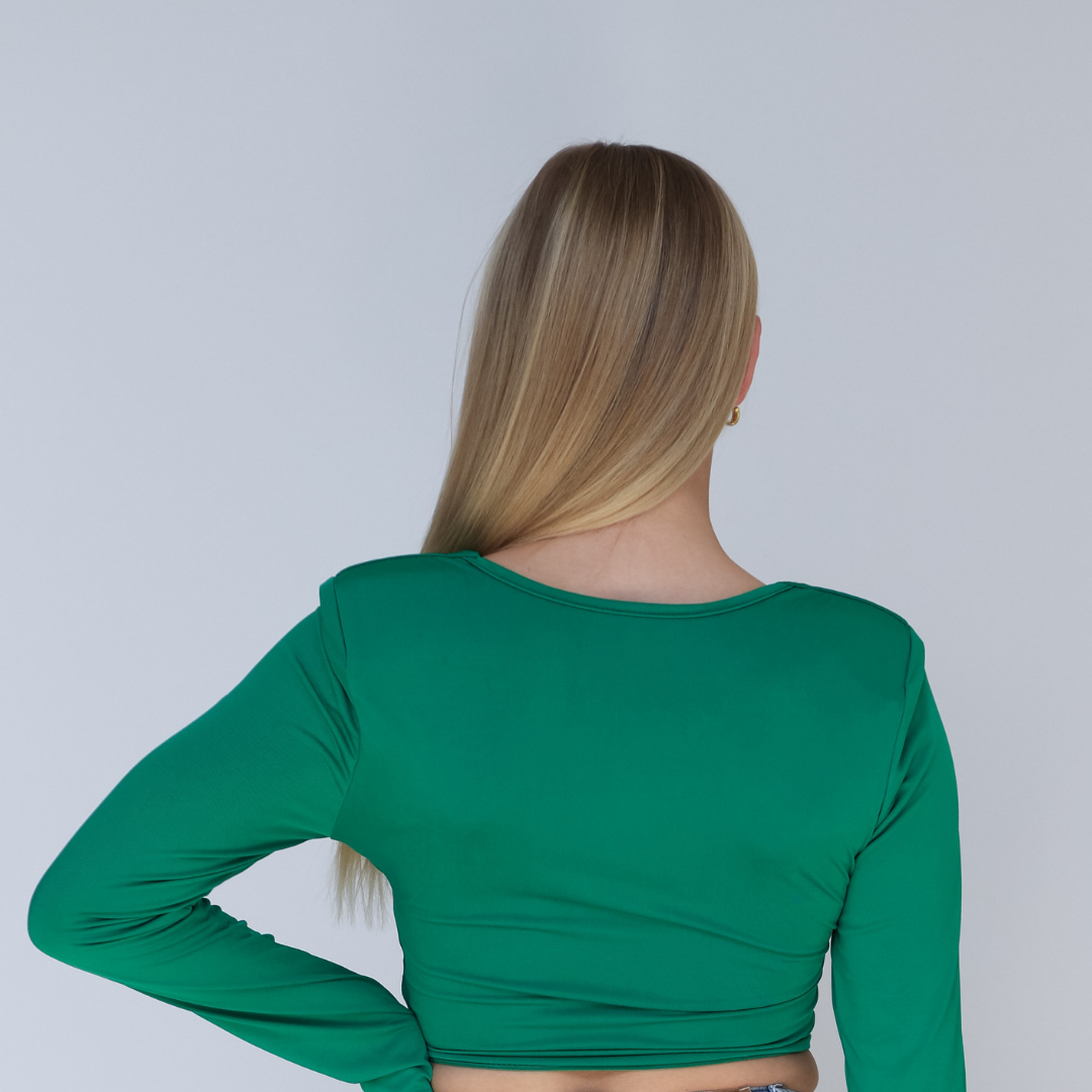 Twisted Front Crop Top