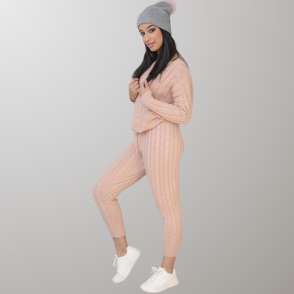 Two-piece Cozy Knitwear Set