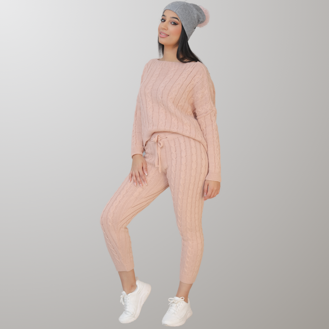 Two-piece Cozy Knitwear Set