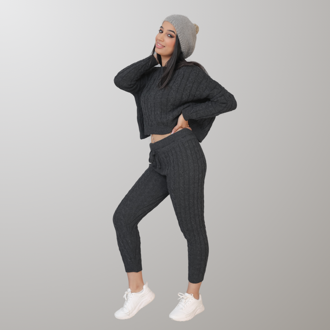 Two-piece Cozy Knitwear Set